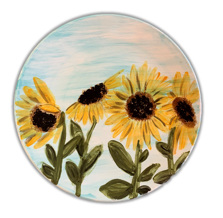 Project Kit Sunflower Plate Aurora