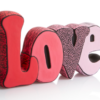 Love Word Plaque