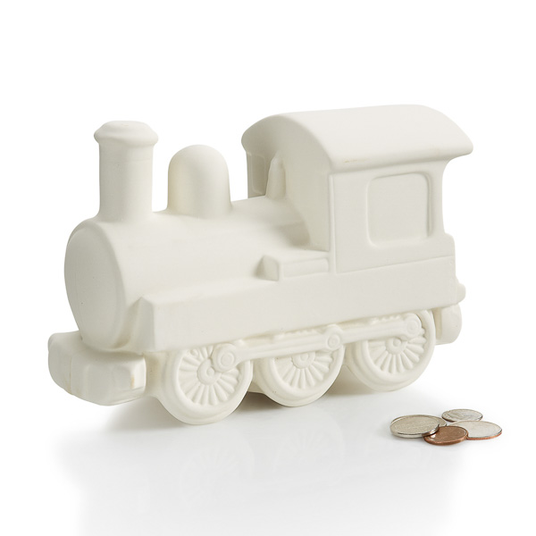 Train deals piggy bank