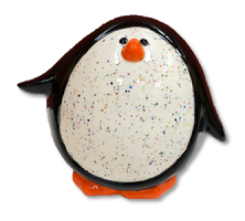 Crock A Doodle Penguin Pudgy Animal Bank