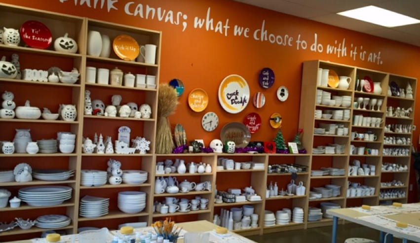 Paint Your Own Pottery At Your Creation Station Art Studio