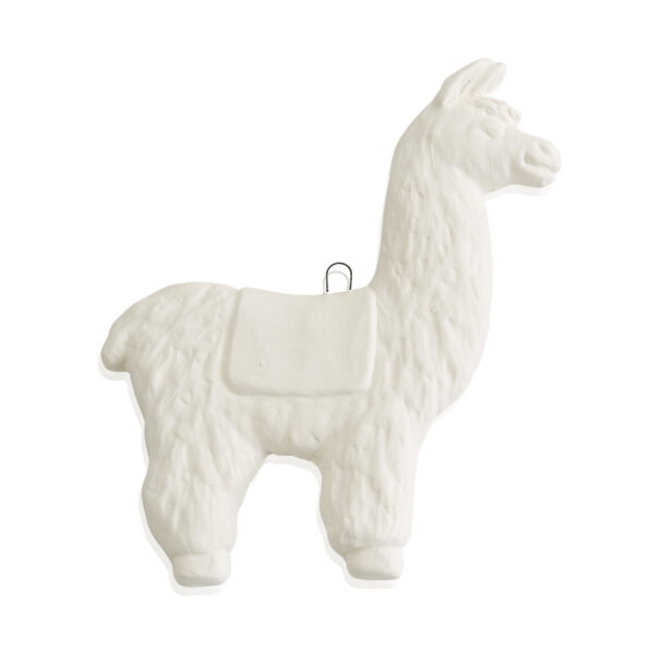 Flat Llama Ornament