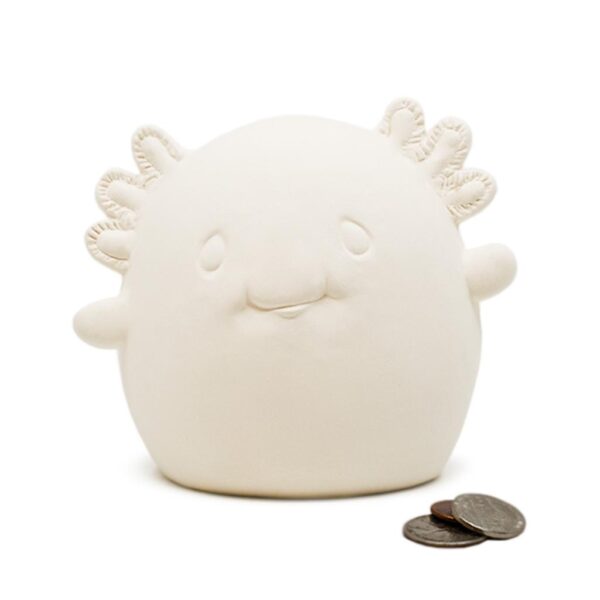 Axolotl Pudgy Pet Bank