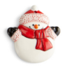 Flat Snowman Ornament