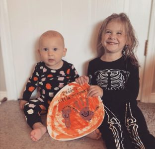 Halloween Hand and Foot Prints