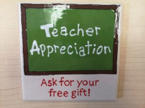 Teachers….We Appreciate You!