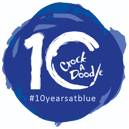 Crock A Doodle Paint your own Pottery celebrates 10 years in our Blue Mountain studio!