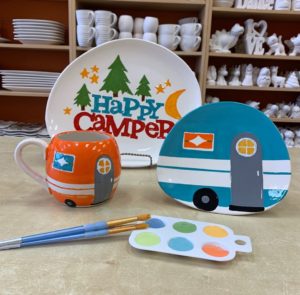 Camping themed pieces!