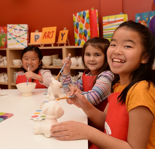 Pottery Painting Birthday Parties