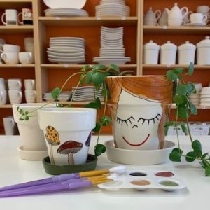Spring Pottery Painting Techniques - Crock A Doodle Inc.
