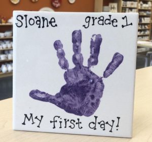 Crock A Doodle Back to School Handprint 