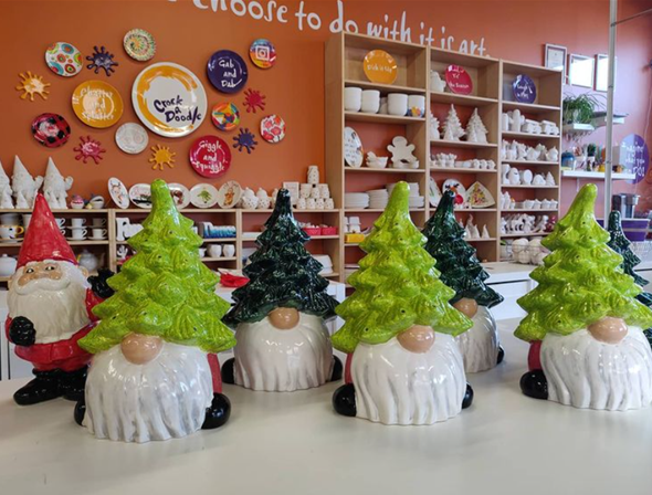 Holiday Pottery Painting Ideas