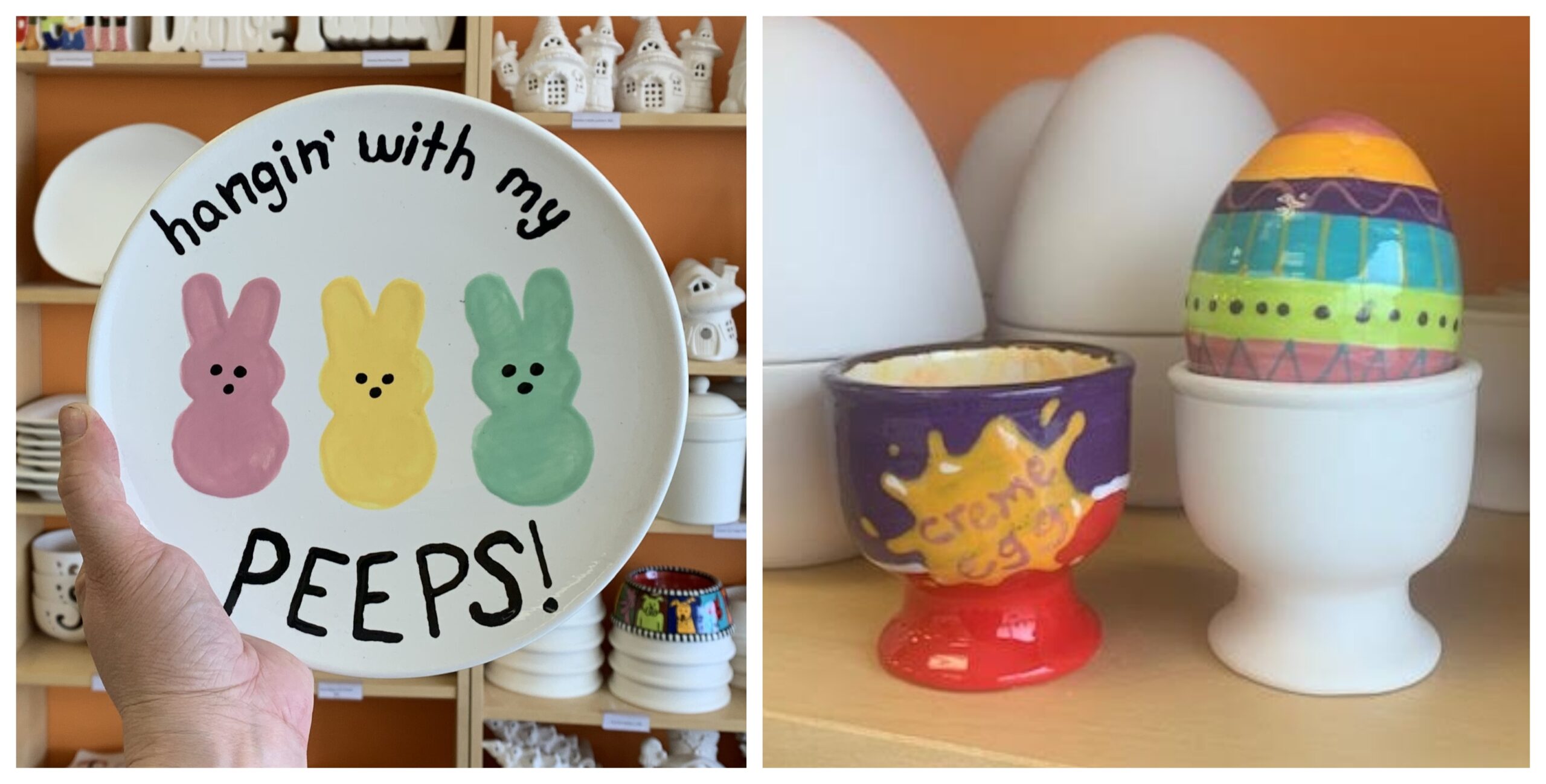 Easter has hippity, hopped up onto our shelves!