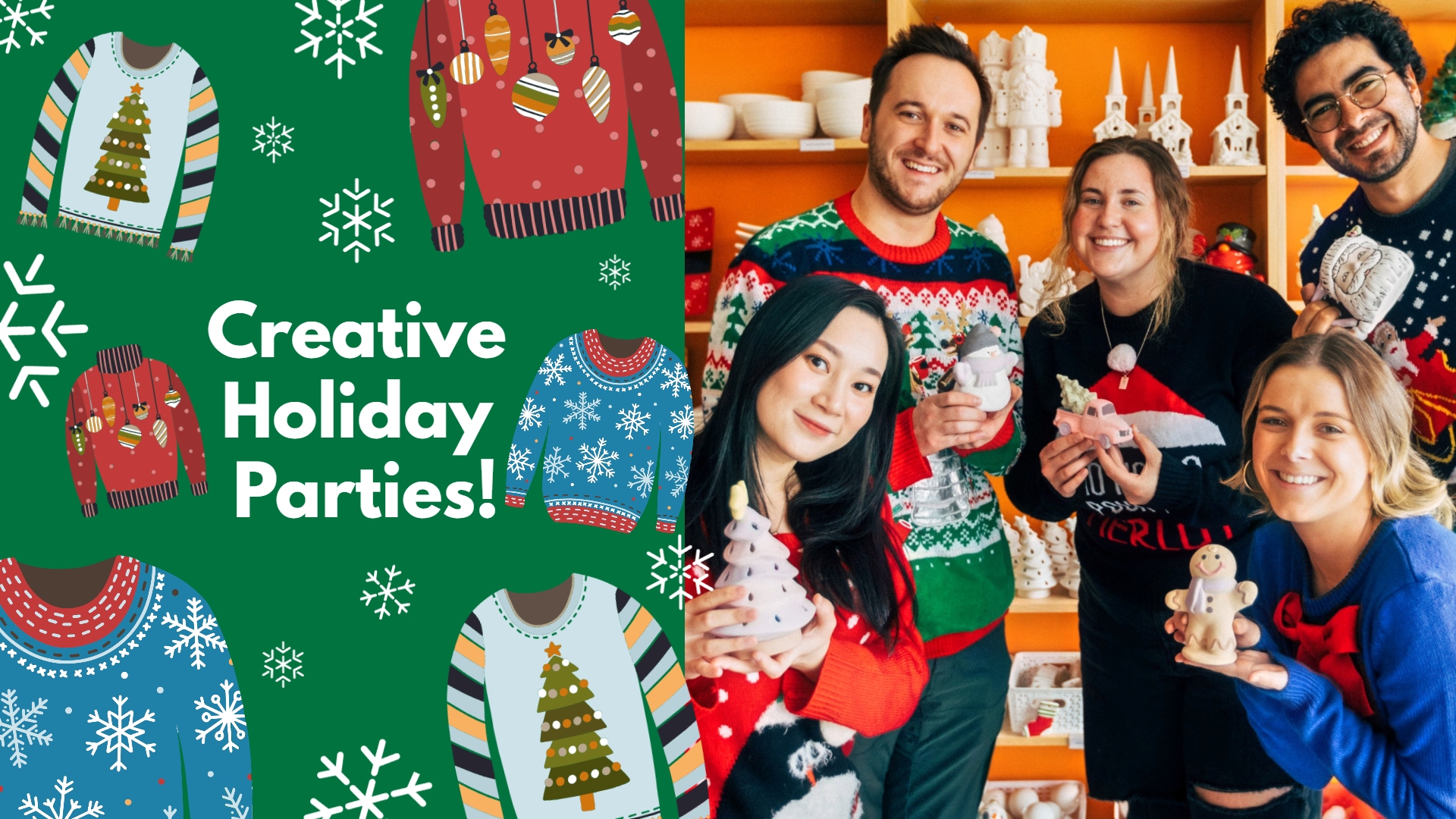 Creative Corporate Holiday Parties