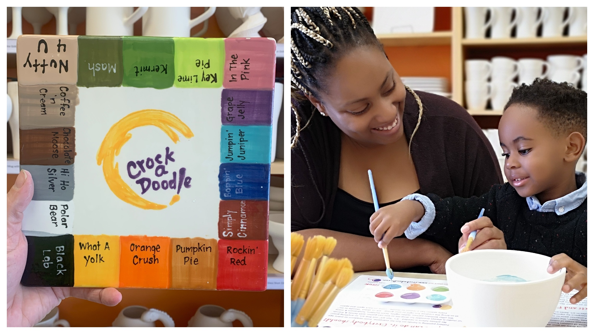 Creative Family Fun at Crock A Doodle