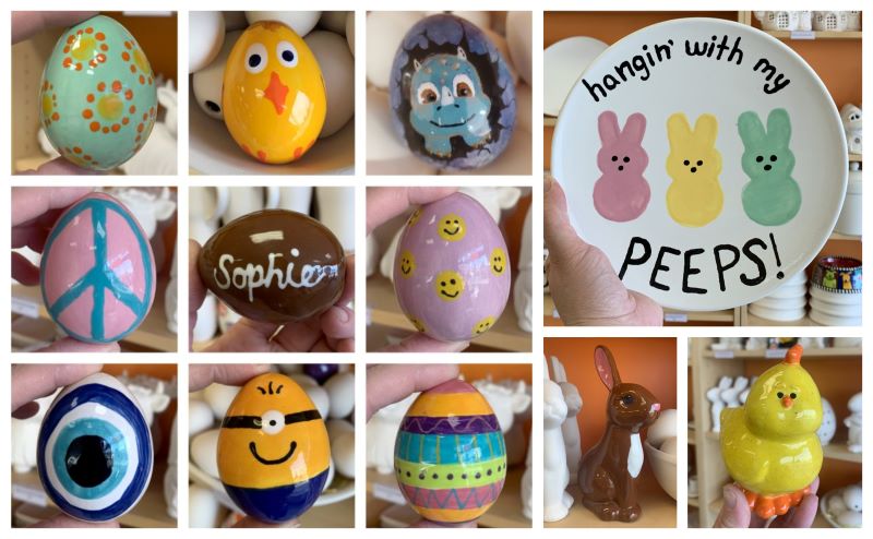 Easter Pottery Painting Projects